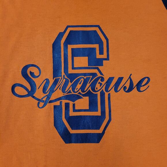 Vintage 70s Champion Syracuse University Tank-Top L 22x27 Reversible - Picture 15 of 16